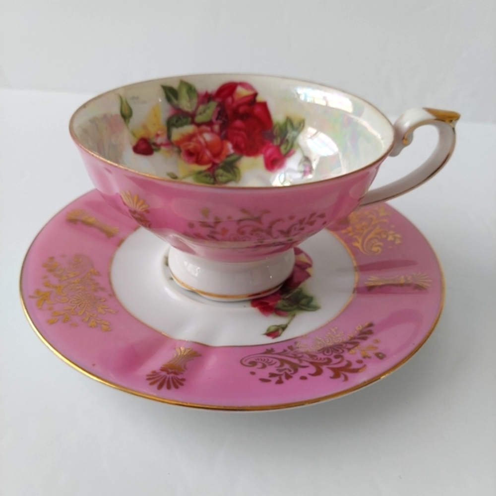 Royal Halsey Tea Cup & Saucer